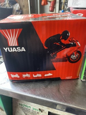Yuasa YTX9-BS AGM Batterie 12V 8AH CP - Einbaufertig (GTX9-BS FTX9-BS CTX9-BS...
