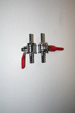 2.5 X 1/4" Heavy Duty Fuel Gas Shut-Off Valve Steel In-line (selling two)