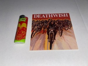 DEATHWISH SKATEBOARDS EASY RIDER HELL'S ANGELS  SKATE STICKER ERIK ELLINGTON