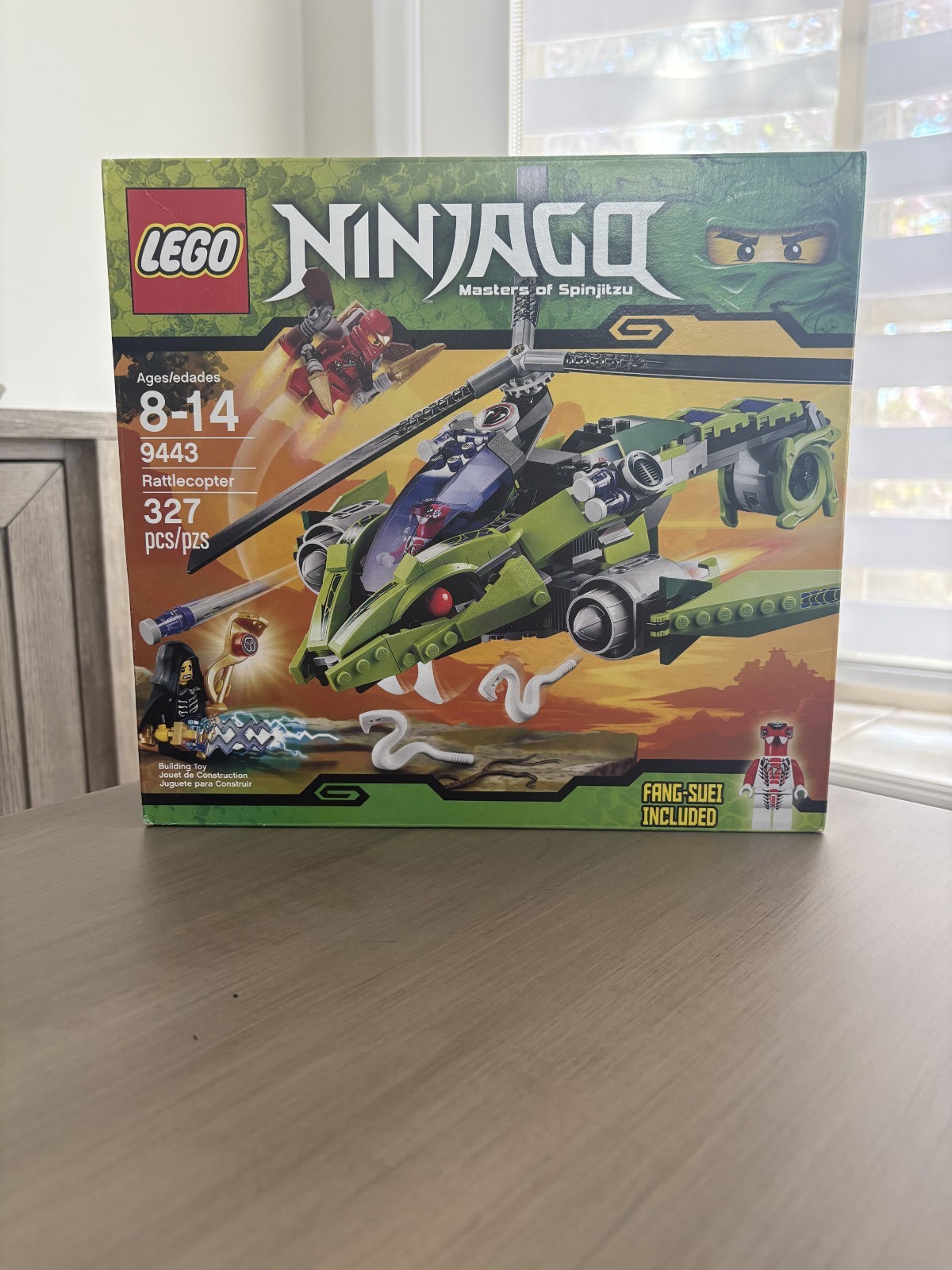 LEGO 9443 Ninjago Rattlecopter NEW SEALED Retired 2012 Lloyd Garmadon ...