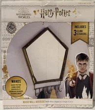 Harry Potter Wand Wall Mirror with Jewelry Hooks Storage Rack