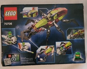 VINTAGE retired LEGO GALAXY SQUAD SET #70706 CRATER CREEPER , FACTORY SEALED!