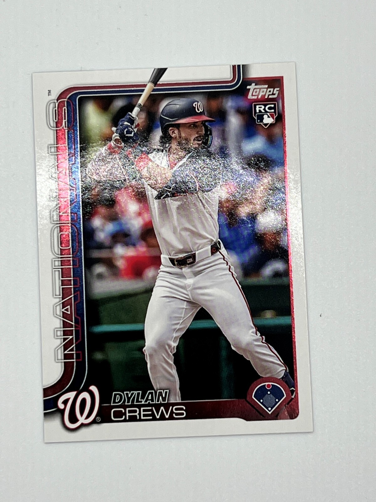 Dylan Crews 2025 Topps Flagship #CTC-9 Rookie (RC) Nationals