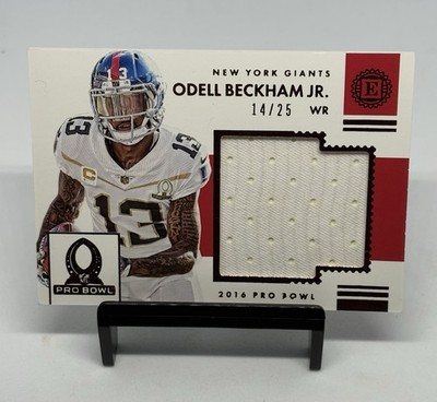 2016 Panini Encased Pro Bowl Jersey #24 Odell Beckham Giants /25