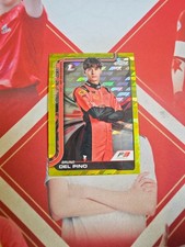 2025 Topps Chrome Formula 1 F1 Logofractor Yellow 1st Bruno Del Pino /75