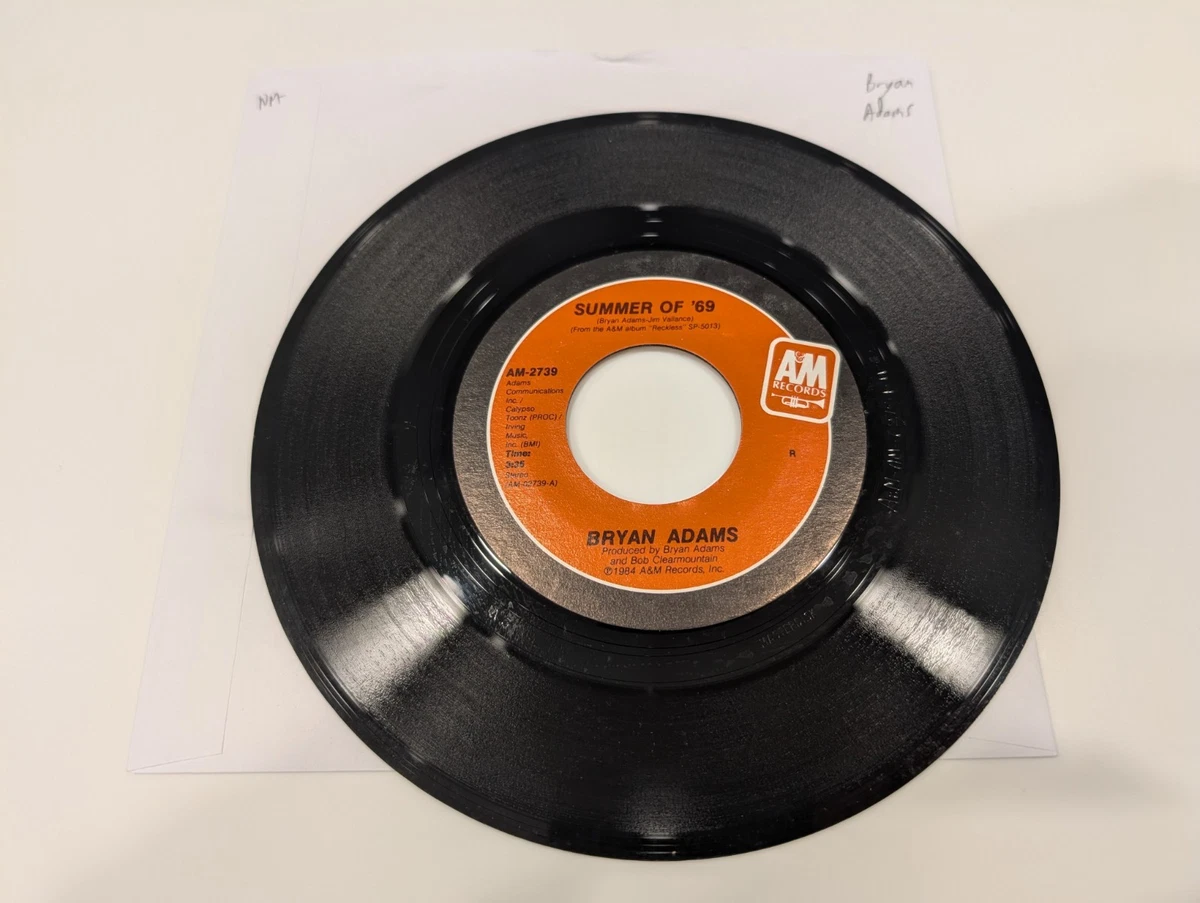 Bryan Adams Excellent (EX) 45 RPM Speed Vinyl Records for sale | eBay