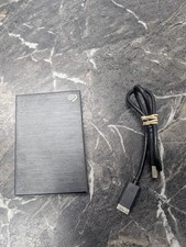 Seagate Backup Plus Slim 2R1APE-500 Black 1TB 2.5" Portable External Hard Drive
