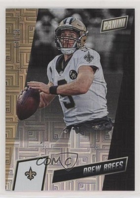 2019 Panini National Convention Escher Squares 4/25 Drew Brees #18 fm0