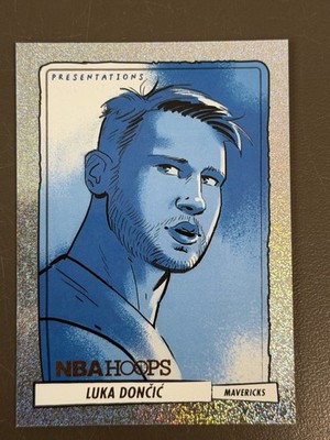 2023-24 Panini NBA Hoops - Presentations Luka Dončić #7 Mavericks Case Hit