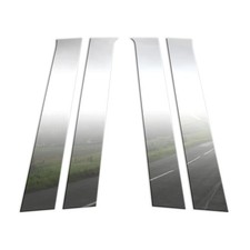 Diamond Grade 4pc Stainless Steel Pillar Post Covers For 2009-2014 Honda Fit Diamond Grade 4pc Stainless Steel Pillar Post Covers For 2009-2014 Honda Fit
