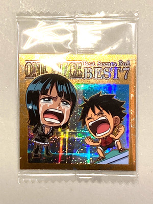 Robin and Luffy - SW11-29 SR - One Piece Wafer Sticker Japanese
