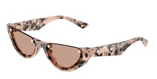 JIMMY CHOO JC5049HU 508073 Pink Havana Brown 53 mm Women's Sunglasses