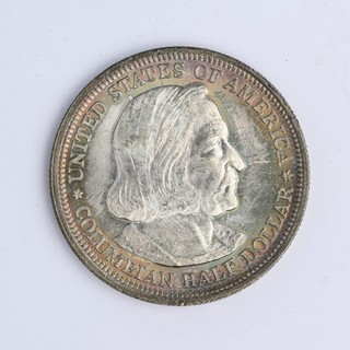 #5 1893 Columbian Exposition World's Fair Chicago Silver Coin