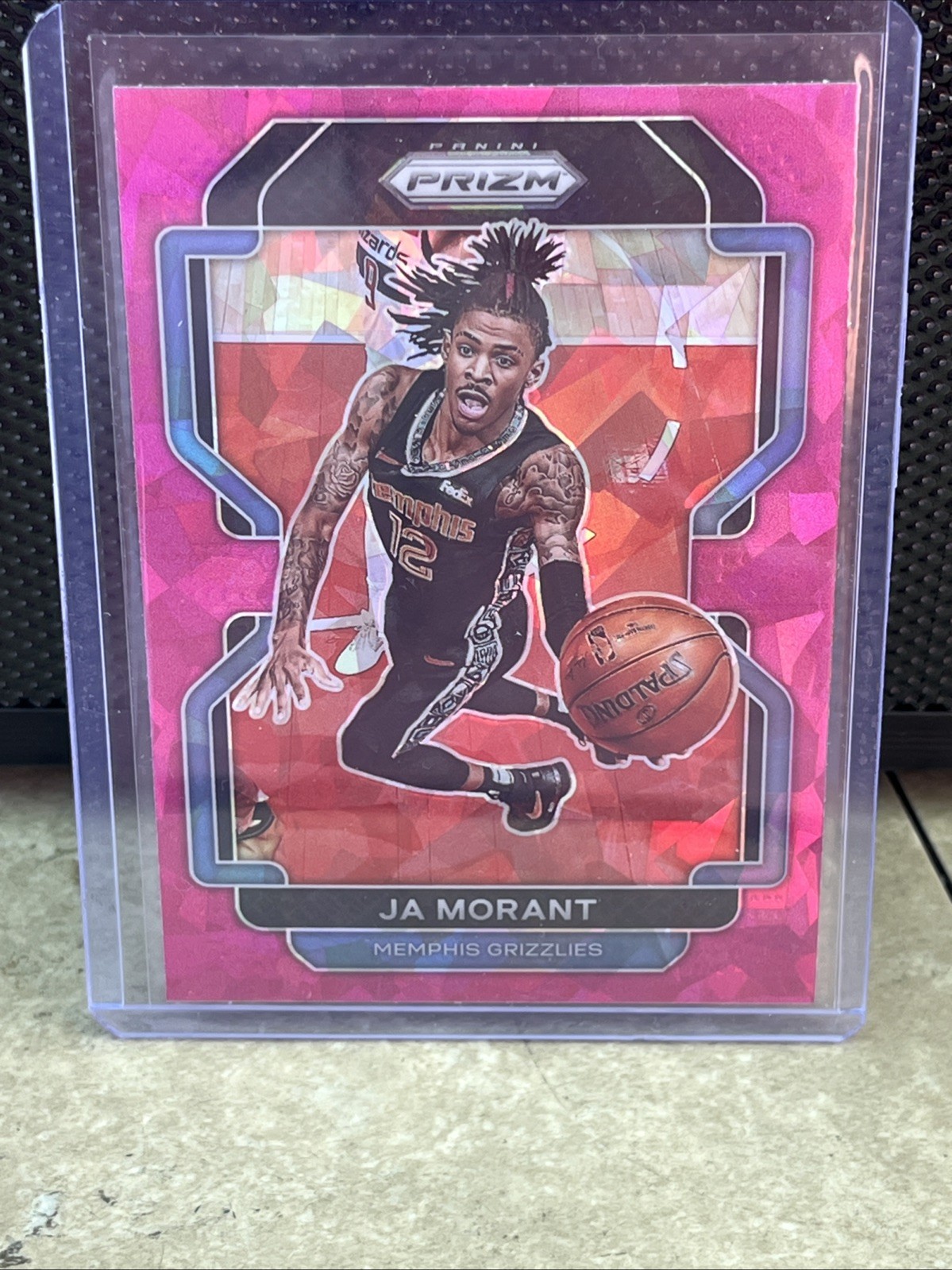 2021-22 Panini Prizm - Ja Morant #194 Pink Ice Prizm