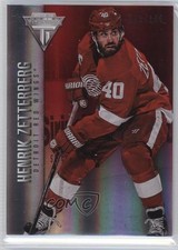 2013-14 Panini Titanium Draft Position Number 43/100 Henrik Zetterberg #39 1o3