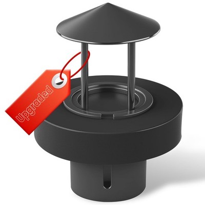 Mxmoonant Black Splash Guard & Float for Single-Head Ultrasonic Mist Maker Wa...