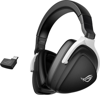 ASUS ROG Delta S Wireless Gaming Headset + ROG Throne QI Headset Stand Brand New