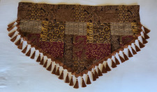 Croscill Galleria Red Gold Tassel Ascot Valance 10 Available Excellent Condition