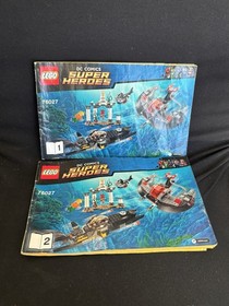 LEGO Super Heroes Instruction Manual Lot DC Marvel 6858 76017 76027 76030 76036