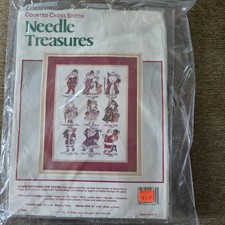 Needle Treasures Cross Stitch Kit - SANTA THR...