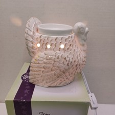 Scentsy Tom Turkey Full Size Glazed Ceramic Warmer Wax Melt Diffuser