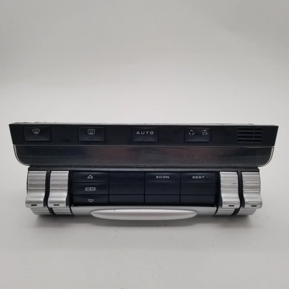 Porsche Cayenne 957 2008 2009 2010 panel de control de temperatura climatizador Foto 4 de 4