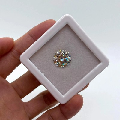 CERTIFIED 11.30 Ct Natural Diamond D Grade ROUND LOOSE VVS1/15 mm #