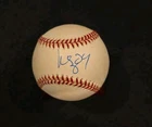 Manny Ramirez Signed Rawlings OML Baseball Autograph MR24 Steiner/MLB Holo