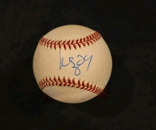 Manny Ramirez Signed Rawlings OML Baseball Autograph MR24 Steiner/MLB Holo