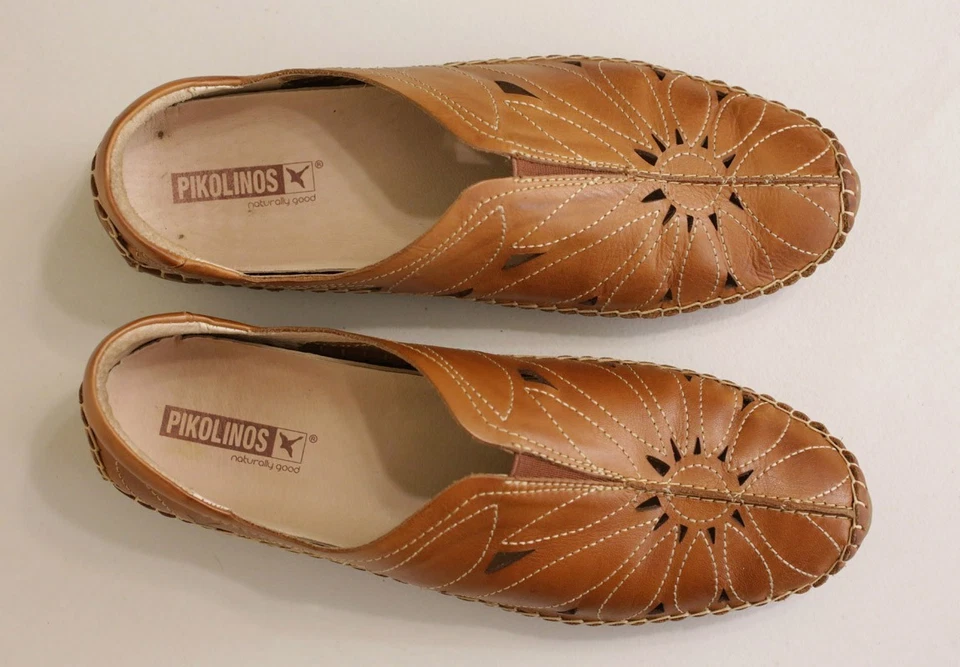 Mocasín Picolinos Jerez Brandy Cuero Tostado Comodidad Talla 41 con Caja Foto 2 de 4