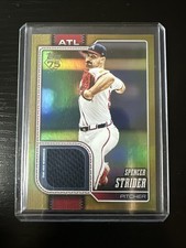 2026 Topps Series 1 Game Used Memorabilia 14/50 Spencer Strider Atlanta Braves