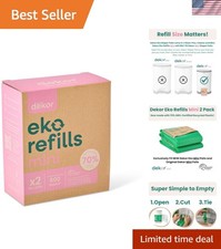 Diaper MINI Refills, 2 Count  ONLY Eco-Friendly Diaper Pail Refills Made Wit...