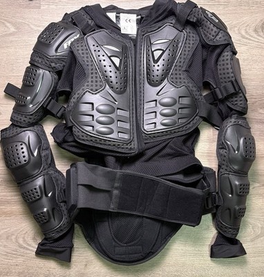 Fox Racing Titan Sport Jacket 10050 Motocross MTB Body Armor Black Large