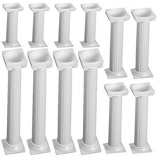 12 pcs R&ouml;mische S&auml;ulenkuchenst&auml;nder Kuchenstapel Kits Kuchenst&uuml;tze Kuchens&auml;ulen