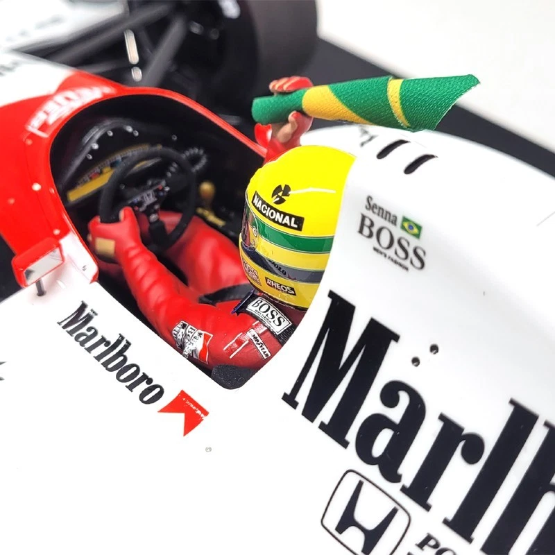 1991 Ayrton Senna McLaren Honda MP4/6 GP del Brasile - 1/12 GPreplicas - Immagine 3 di 4