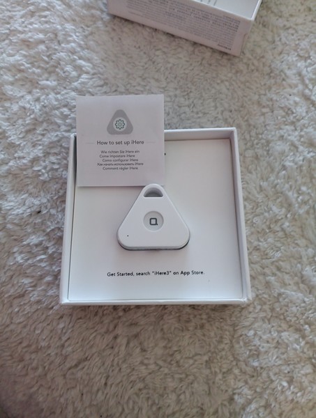 Alternate view of Ihere Smart Key Finder Selfie Remote Finder Work Google Apple Phones