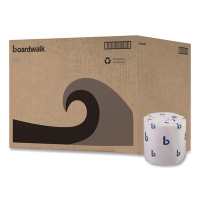 Boardwalk BWK6145 2-Ply Standard Septic Safe 4'' x 3'' Toilet Tissue (96/CT) New