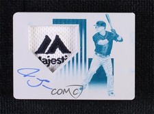 2019 Chronicles Material Printing Plate Black 1/1 Jake Bauers Rookie Auto RC