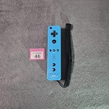 Genuine Official Nintendo Wii Motion Plus WiiRemote - Custom Black & Blue
