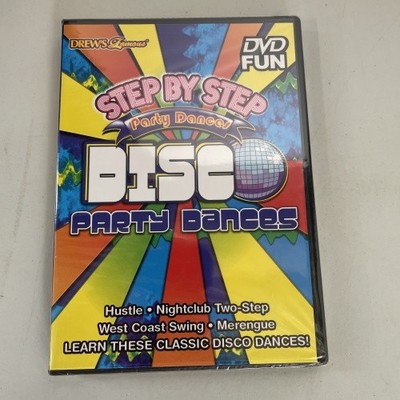 Step By Step Disco Party Dances dvd new Drews famous