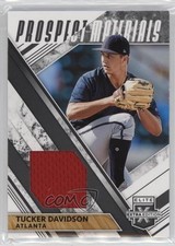 2019 Panini Elite Extra Edition Prospect Materials Black Tucker Davidson 1cx3