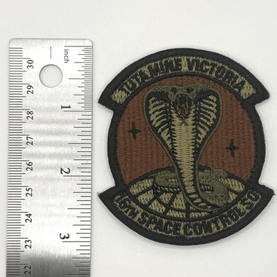 3'' 16th Space Control Squadron Cobra OCP Hook & Loop Patch
