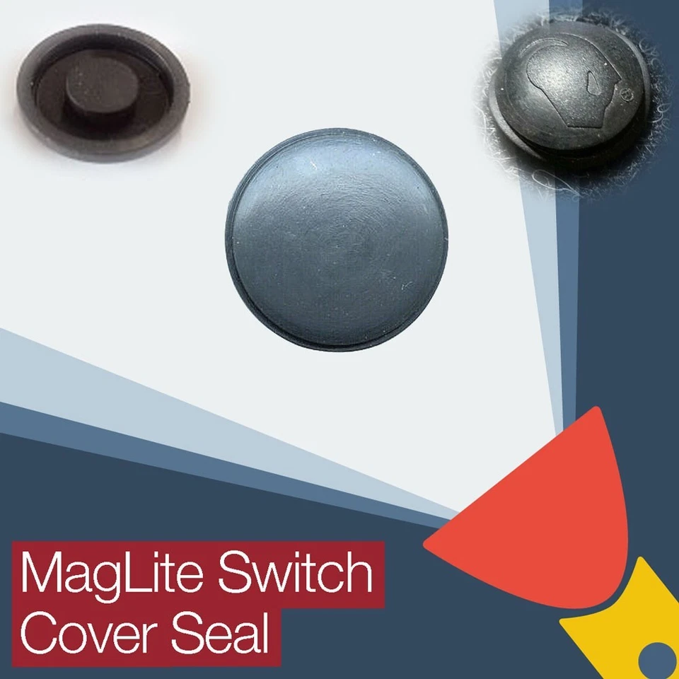 MAG-LITE MagLite Rubber Switch Button Cover Seal D/C Cell Mag Charger Panther ML300/ML100