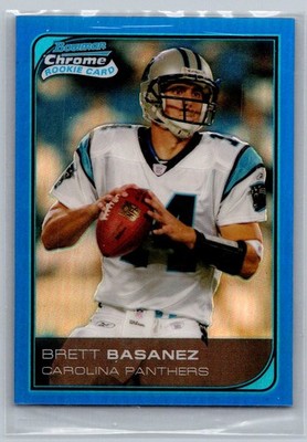 2006 Bowman Chrome Blue Refractors  Brett Basanez 93 123/150