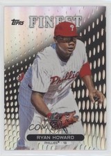 2013 Topps Finest Refractor Ryan Howard #4 0j9l