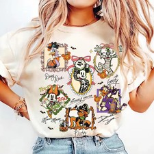 Disney Mickey And Friend Halloween T-shirt Unisex1