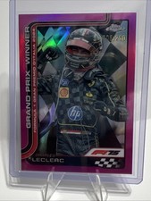 2025 Topps Chrome F1 Charles Leclerc Italy GP Winner Pink Refractor 006/250 #108