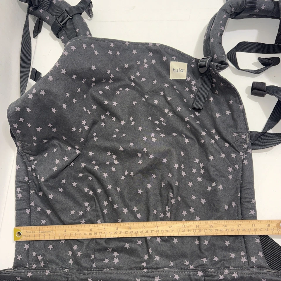 Tula Free-to-Grow Baby Carrier Blossom | Adjustable Infant Toddler Wrap + Hood - Image 4 of 4