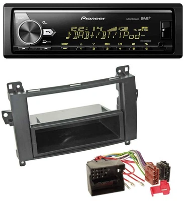 Pioneer Bluetooth USB DAB MP3 Autoradio für Mercedes A-Klasse 04-12 W169 C169 - Bild 1 von 4