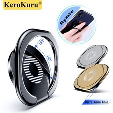 Finger Ring Holder Stand Grip 360 Rotating For Cell Phone Car Magnetic Mount